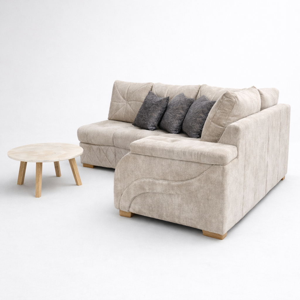 sala en l moderna creart flor morado línea premium sala en l moderna creart flor morado línea premium