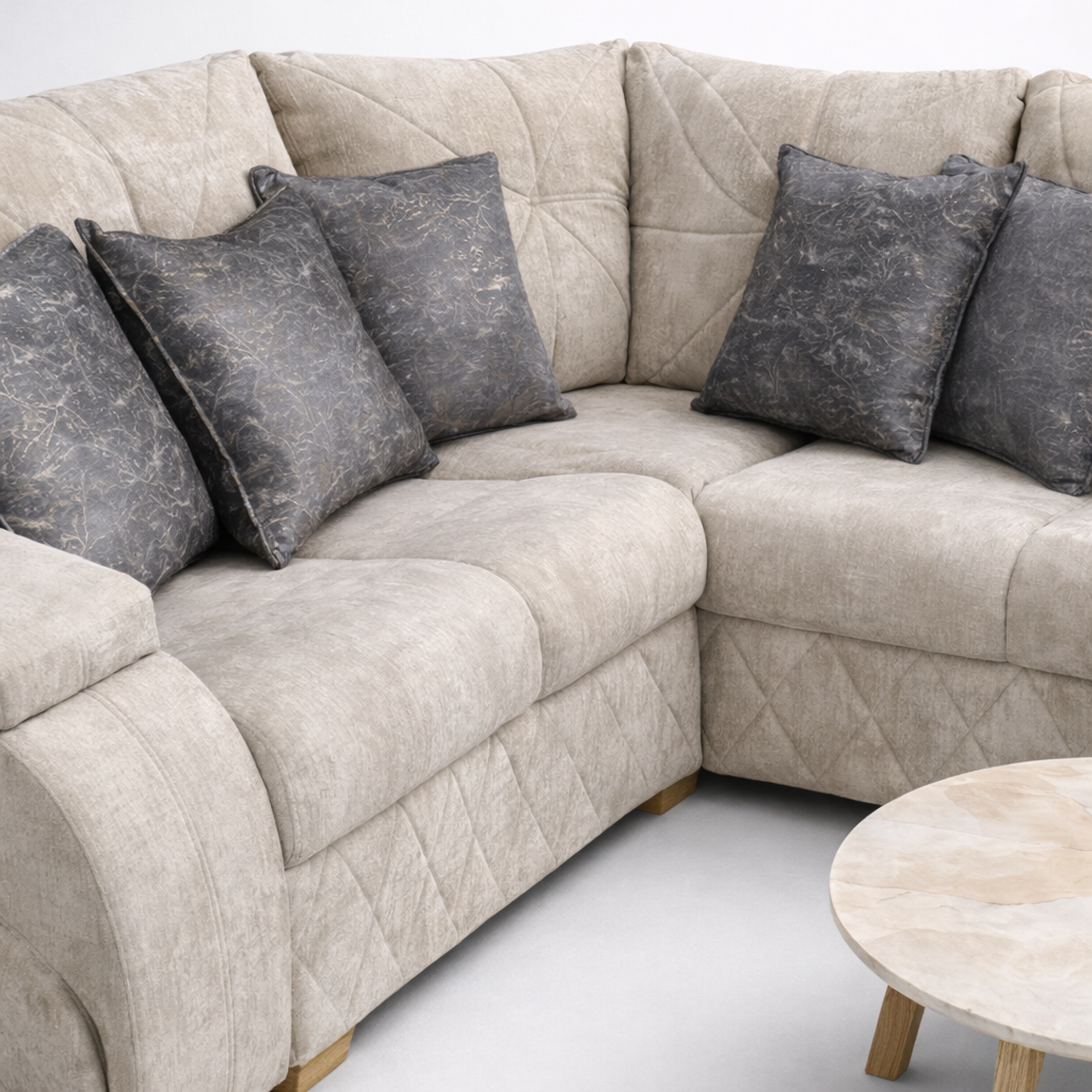 sala en l moderna creart flor morado línea premium sala en l moderna creart flor morado línea premium